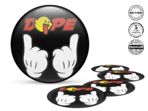 Wheel Decal Style Pro Racing Galactic Momentum Wave